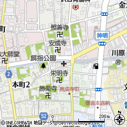 富山県魚津市真成寺町2-14周辺の地図