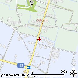栃木県大田原市滝沢251周辺の地図