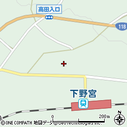 茨城県久慈郡大子町下野宮1789周辺の地図