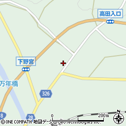 茨城県久慈郡大子町下野宮1613周辺の地図