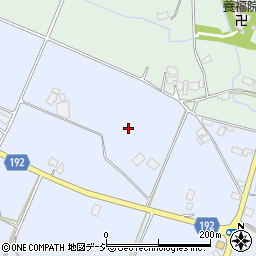 栃木県大田原市滝沢周辺の地図