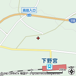 茨城県久慈郡大子町下野宮1758周辺の地図