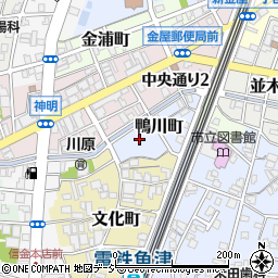 富山県魚津市鴨川町1周辺の地図