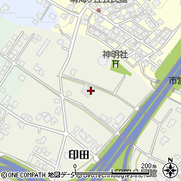 富山県魚津市印田1598周辺の地図
