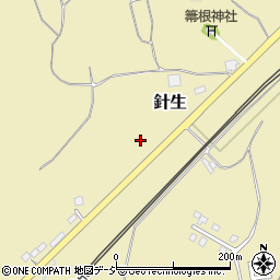 大田原矢板線周辺の地図