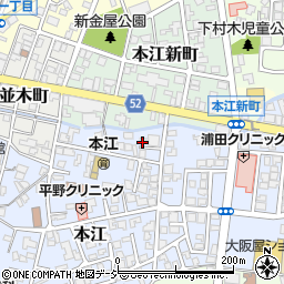 魚津訪問看護ステーション居宅介護支援事業所周辺の地図