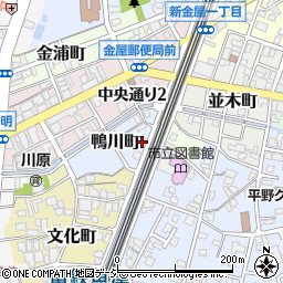 富山県魚津市鴨川町2-15周辺の地図