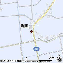 富山県氷見市堀田3444周辺の地図
