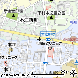 富山県魚津市本江新町4周辺の地図