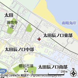 富山県高岡市太田辰ノ口東部周辺の地図