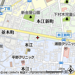 富山県魚津市本江新町5周辺の地図