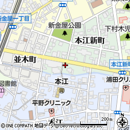 富山県魚津市本江新町5-5周辺の地図