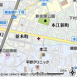 本江酒造周辺の地図