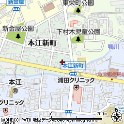 富山県魚津市本江新町3周辺の地図