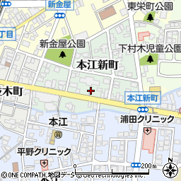 富山県魚津市本江新町2-28周辺の地図