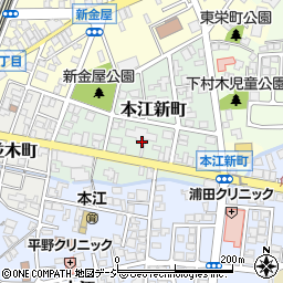 富山県魚津市本江新町2周辺の地図