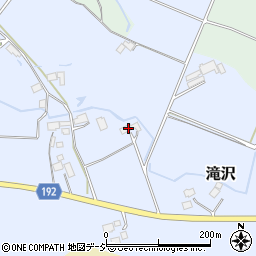 栃木県大田原市滝沢565周辺の地図