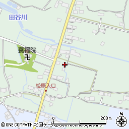 栃木県大田原市親園1247-1周辺の地図