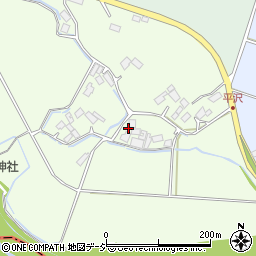栃木県大田原市平沢60周辺の地図