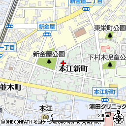 富山県魚津市本江新町7周辺の地図