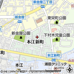 富山県魚津市本江新町8周辺の地図