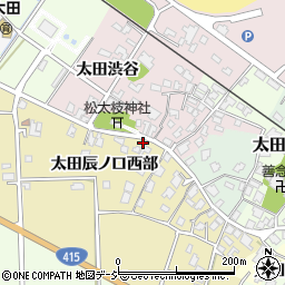 富山県高岡市太田辰ノ口西部4416-1周辺の地図