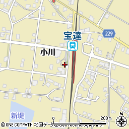 石川県羽咋郡宝達志水町小川チ周辺の地図