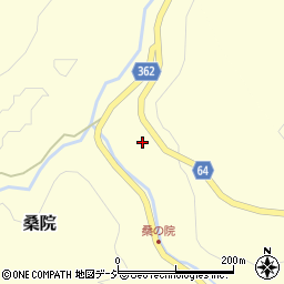 富山県氷見市桑院974周辺の地図