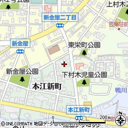 富山県魚津市本江新町9周辺の地図