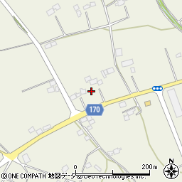 栃木県大田原市花園1446周辺の地図