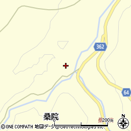 富山県氷見市桑院335周辺の地図