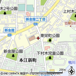 北日本放送株式会社　新川支社周辺の地図