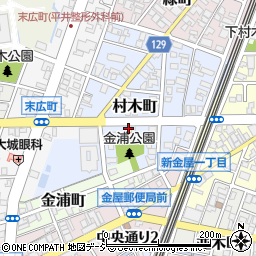 富山県魚津市村木町10-8周辺の地図