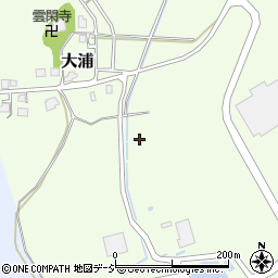 富山県氷見市大浦260周辺の地図