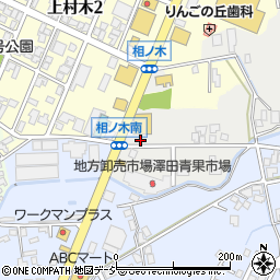 ジーユー魚津店駐車場周辺の地図