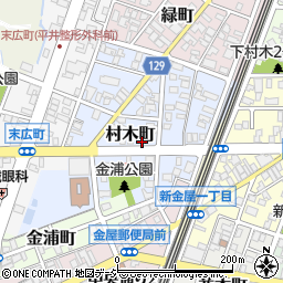 富山県魚津市村木町6-19周辺の地図