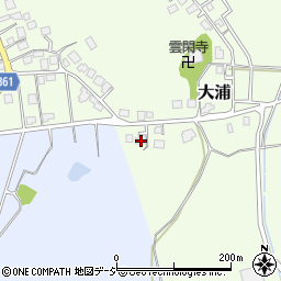 富山県氷見市大浦703周辺の地図