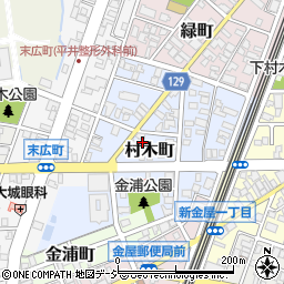 富山県魚津市村木町6-6周辺の地図