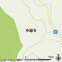 富山県魚津市小川寺周辺の地図