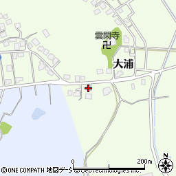 富山県氷見市大浦687周辺の地図