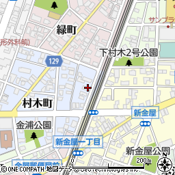 富山県魚津市村木町8周辺の地図