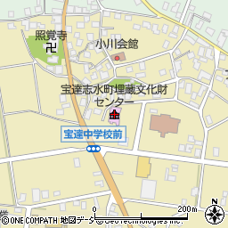 宝達志水町埋蔵文化財センター周辺の地図