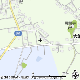 富山県氷見市大浦662周辺の地図