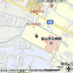 富山銀行富山労災病院 ＡＴＭ周辺の地図