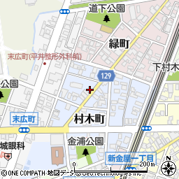 富山県魚津市村木町3-20周辺の地図