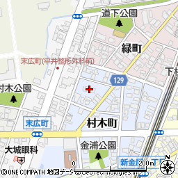 富山県魚津市村木町3-6周辺の地図