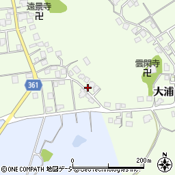 富山県氷見市大浦640周辺の地図
