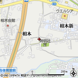 富山県魚津市相木周辺の地図