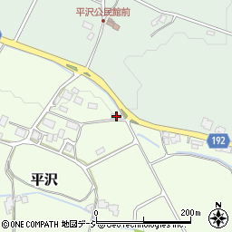 栃木県大田原市平沢291-1周辺の地図