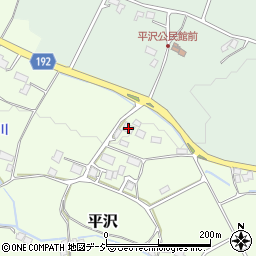 栃木県大田原市平沢293周辺の地図